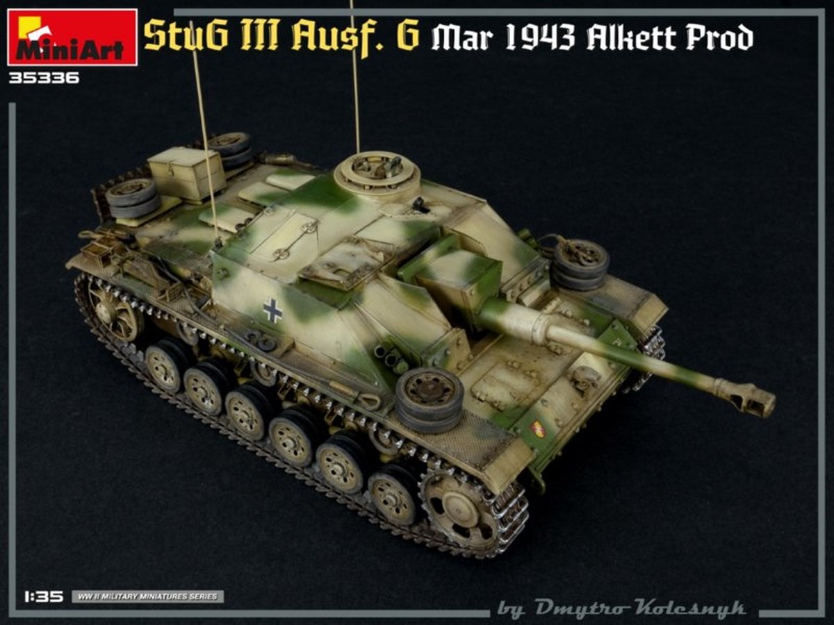 MiniArt | 35336 | StuG III Ausf. G March 1943 Alkett Prod | 1:35